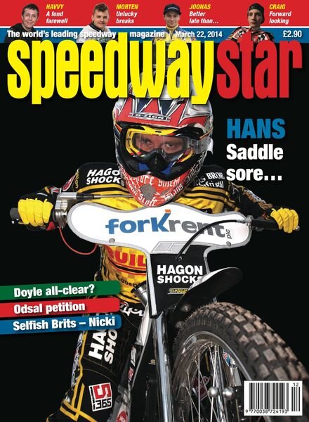 Speedway Star – March 22, 2014 Cover