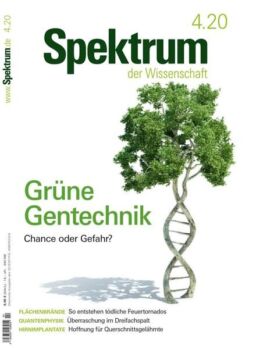 Spektrum der Wissenschaft – April 2020