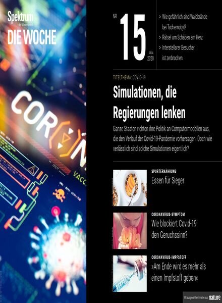 Spektrum Die Woche – 09 April 2020 Cover