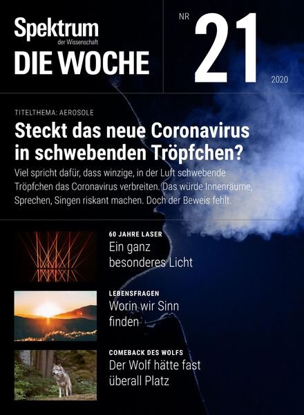 Spektrum Die Woche – 23 Mai 2020 Cover