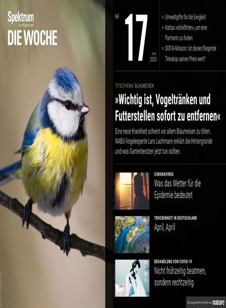 Spektrum Die Woche – 24 April 2020 Cover