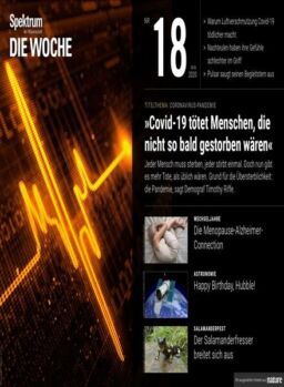 Spektrum Die Woche – 30 April 2020