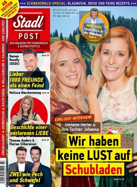 Stadlpost – Mai-Juni 2020 Cover
