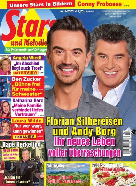 Stars und Melodien – Juni 2020 Cover