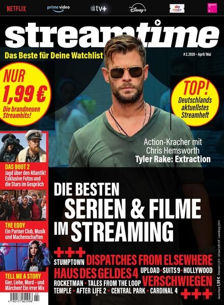 Streamtime – April-Mai 2020 Cover