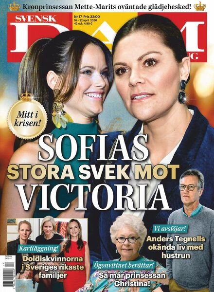Svensk Damtidning – 16 april 2020 Cover