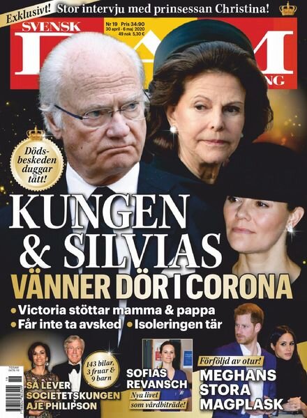 Svensk Damtidning – 30 april 2020 Cover