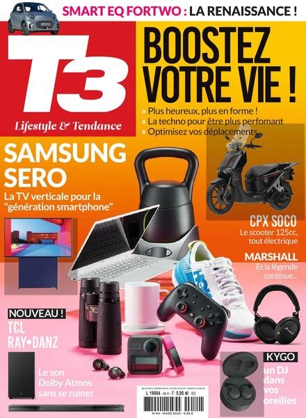 T3 France – mars 2020 Cover