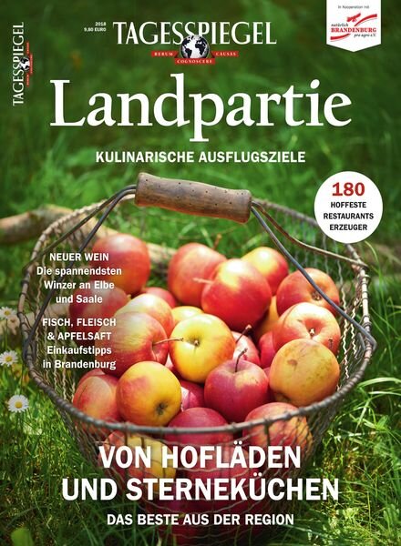 Tagesspiegel Freizeit – Landpartie – Mai 2018 Cover
