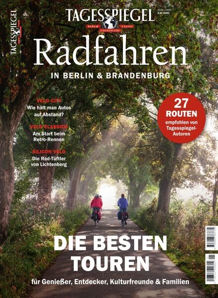 Tagesspiegel Freizeit – Radfahren – April 2019 Cover