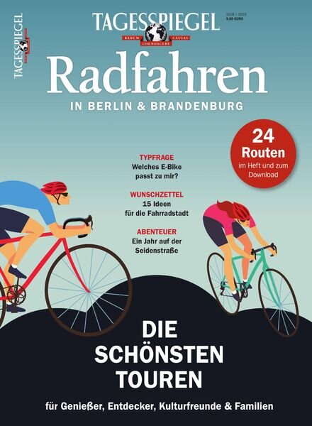 Tagesspiegel Freizeit – Radfahren – Marz 2018 Cover