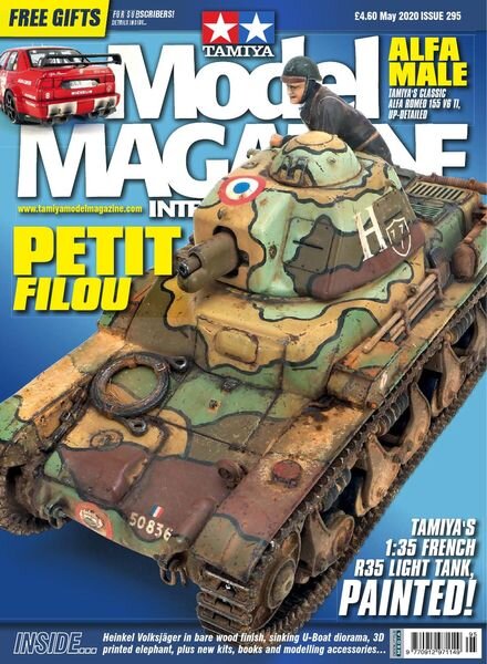 Tamiya Model Magazine – Issue 295 – May 2020 Cover