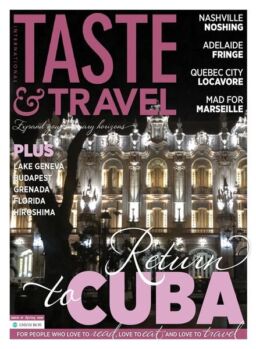 Taste and Travel International – April 2020