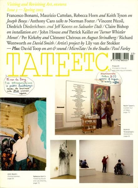 Tate Etc – Issue 3 – Spring 2005 Cover