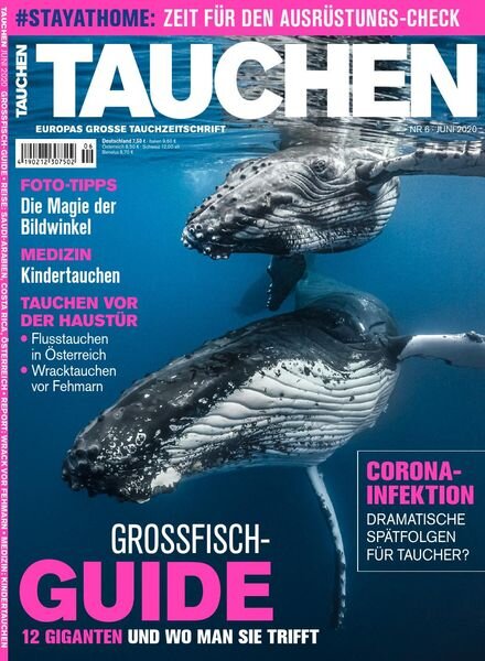 Tauchen – Mai 2020 Cover