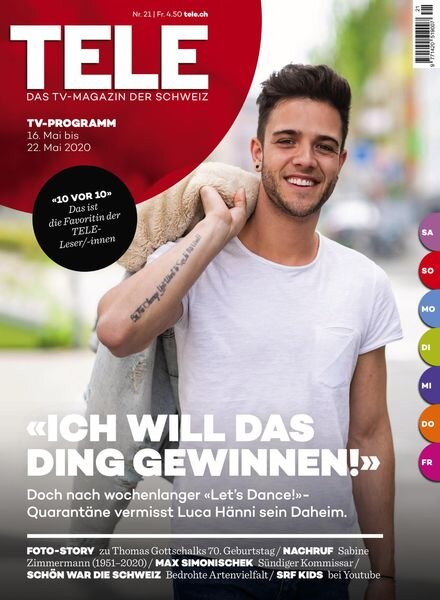 Tele – 16 Mai 2020 Cover