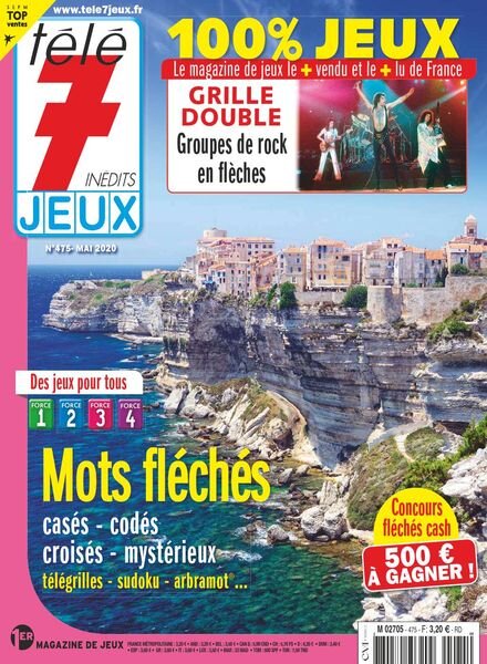 Tele 7 Jeux – mai 2020 Cover