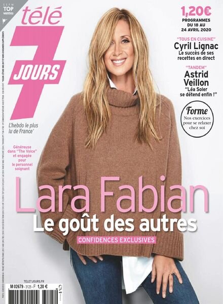 Tele 7 Jours – 18 avril 2020 Cover