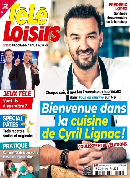 Tele Loisirs – 27 Avril 2020 Cover