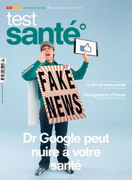 Test Achats Sante – Avril-Mai 2020 Cover