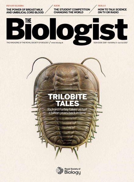 The Biologist – June- July 2017 Cover