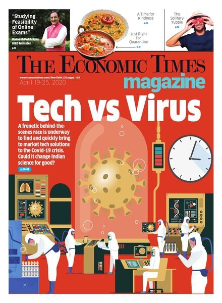 The Economic Times – April 19, 2020 Cover