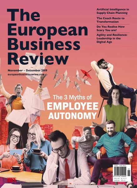 The European Business Review – November – December 2019 Cover