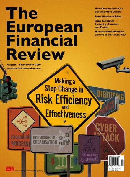The European Financial Review – August – September 2019 Cover
