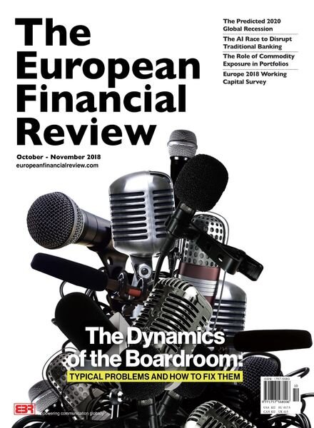 The European Financial Review – October – November 2018 Cover