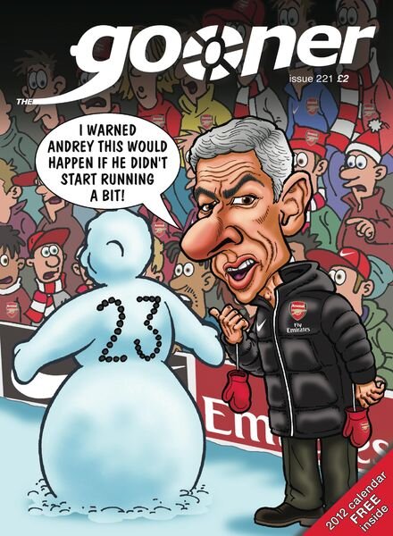 The Gooner – Issue 221 Cover