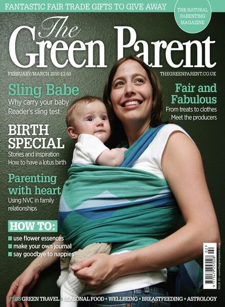 The Green Parent – February – March 2010 Cover