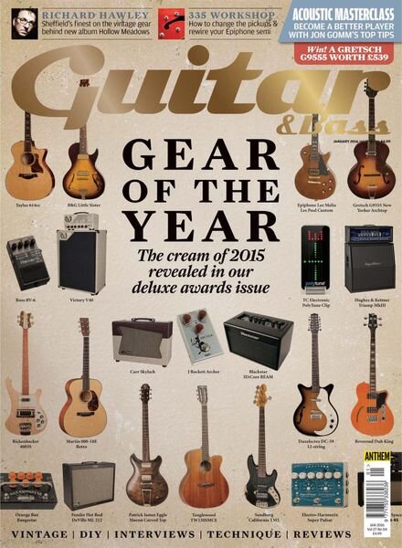 The Guitar Magazine – January 2016 Cover