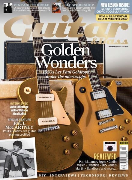 The Guitar Magazine – November 2015 Cover