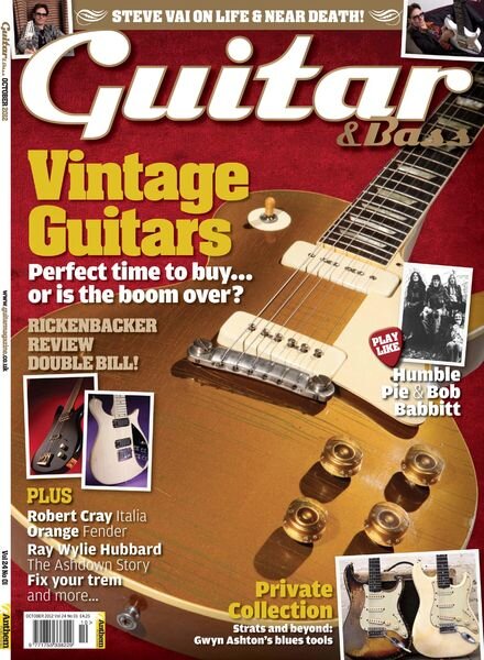 The Guitar Magazine – October 2012 Cover