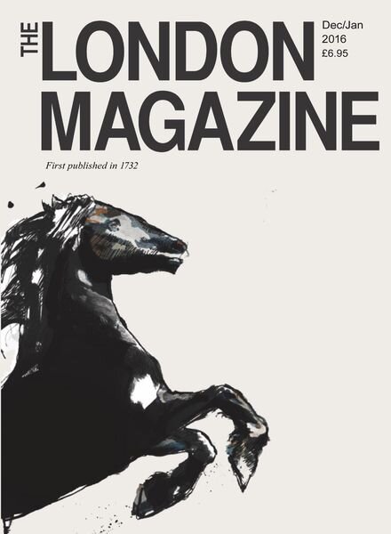 The London Magazine – December- January 2015 Cover