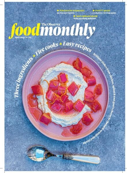 The Observer Food Monthly – 19 April 2020 Cover