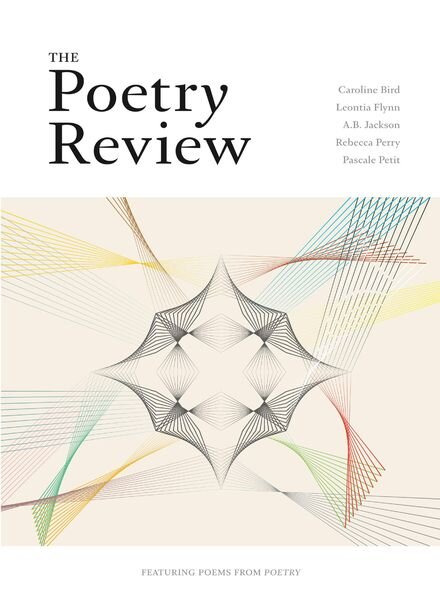 The Poetry Review – Spring 2016 Cover