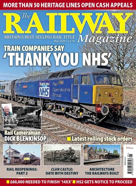 The Railway Magazine – May 2020 Cover