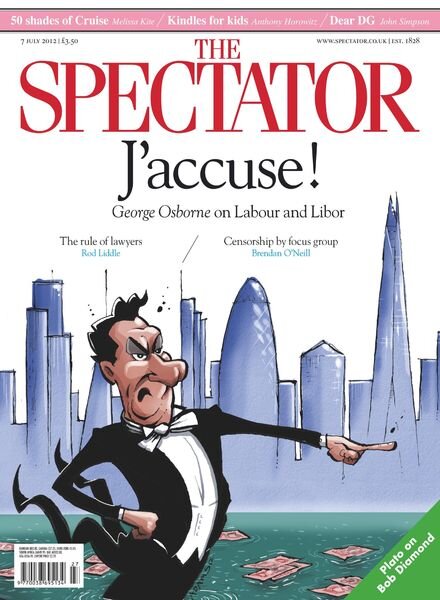 The Spectator – 7 July 2012 Cover