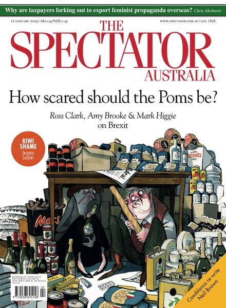 The Spectator Australia – 12 January 2019 Cover