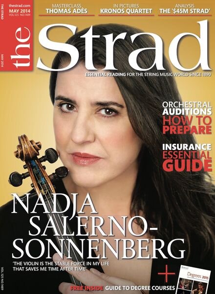 The Strad – May 2014 Cover