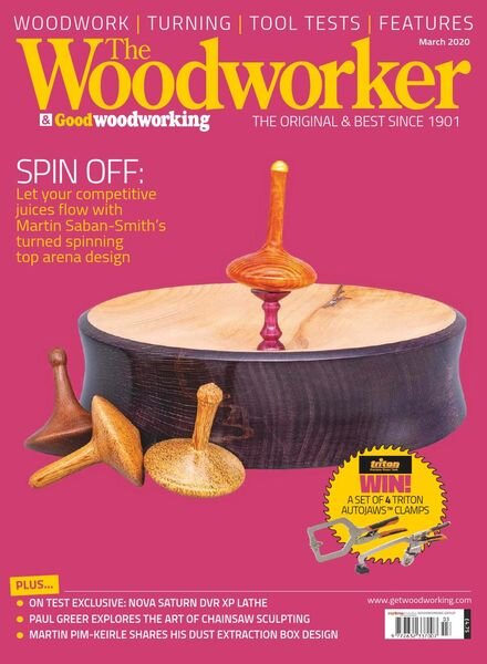 The Woodworker & Woodturner – March 2020 Cover