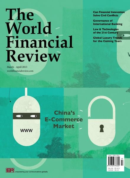 The World Financial Review – March – April 2013 Cover