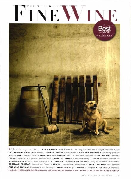 The World of Fine Wine – Issue 25 Cover