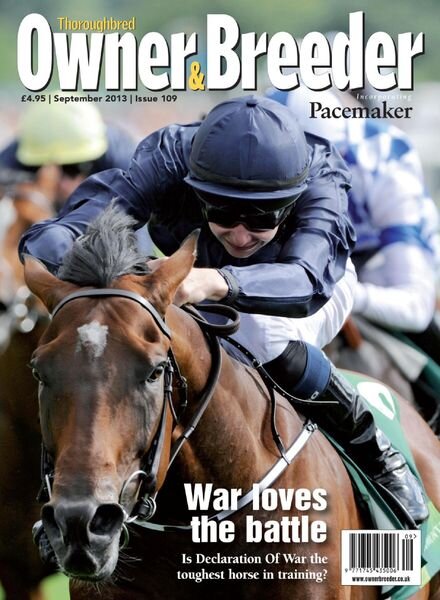 Thoroughbred Owner Breeder – Issue 109 – September 2013 Cover