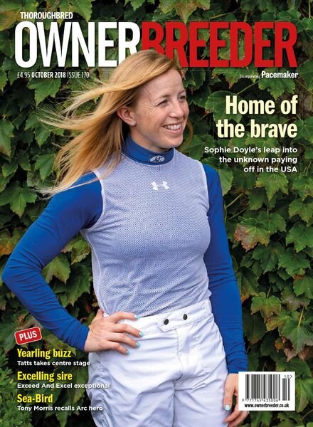 Thoroughbred Owner Breeder – Issue 170 – October 2018 Cover