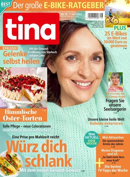 Tina – 7 April 2020 Cover