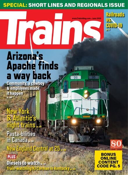 Trains – June 2020 Cover
