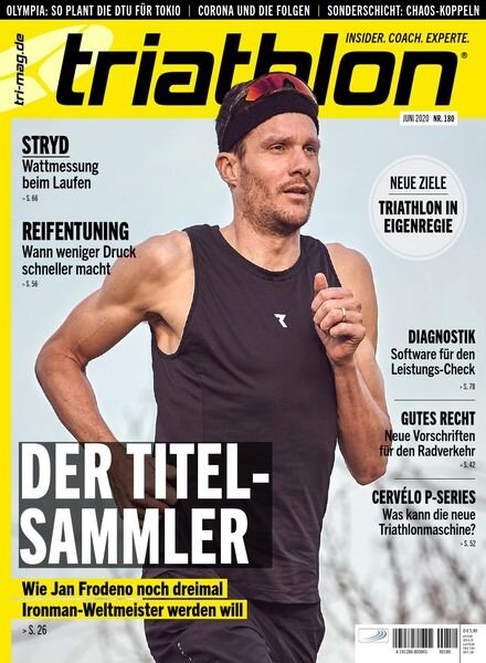 Triathlon Germany – Juni 2020 Cover