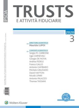 Trusts e attivita fiduciarie – Marzo 2020